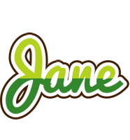 Jane golfing logo