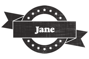 Jane grunge logo