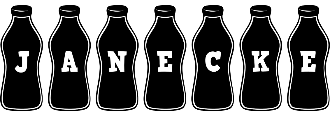 Janecke bottle logo