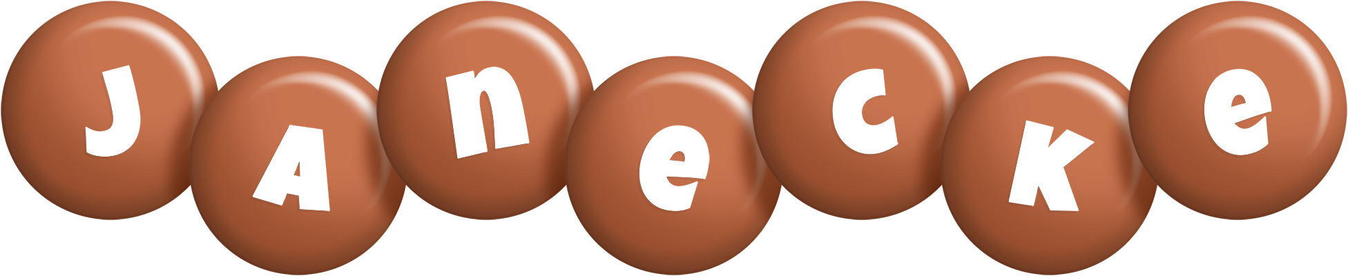 Janecke candy-brown logo