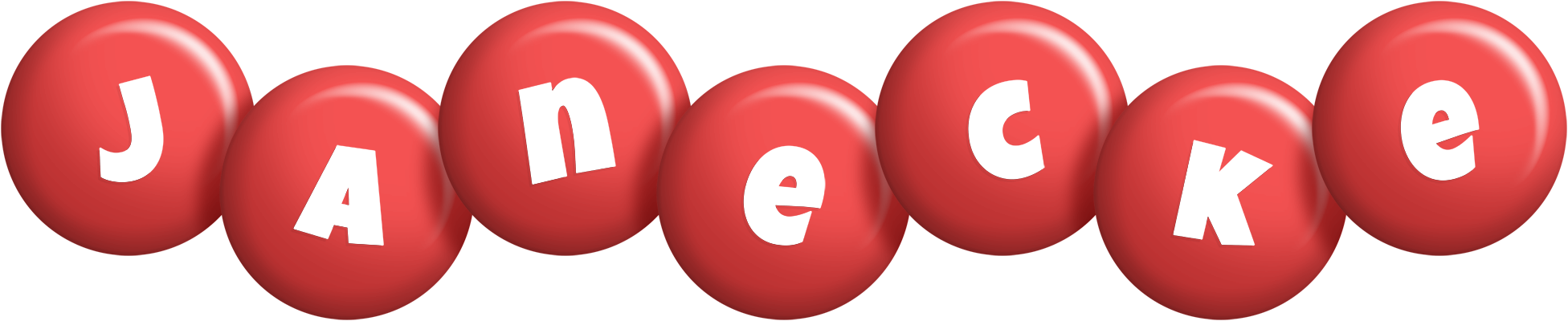 Janecke candy-red logo