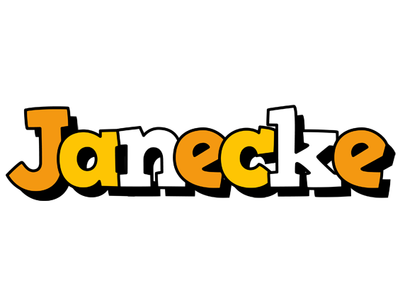 Janecke cartoon logo