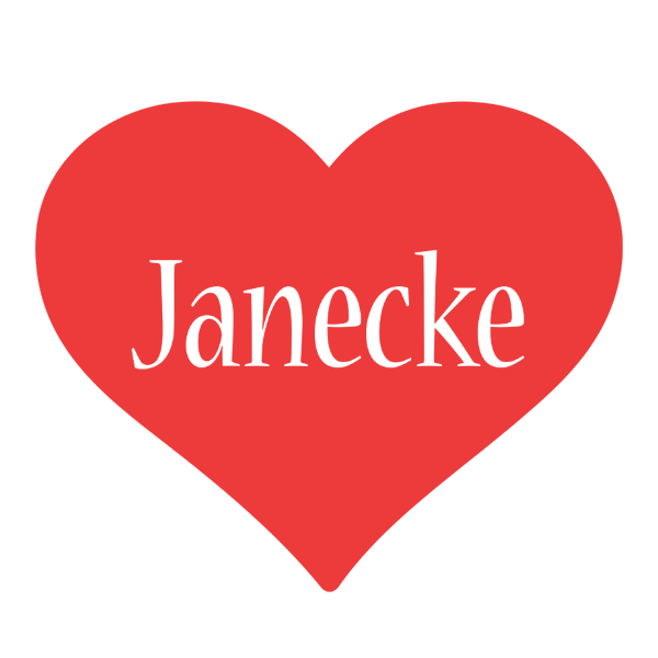 Janecke love logo