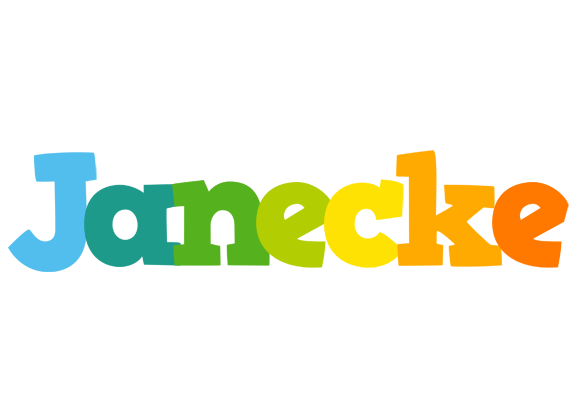 Janecke rainbows logo