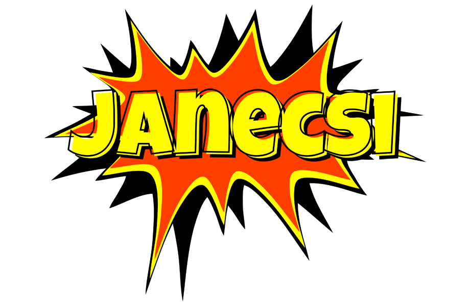 Janecsi bazinga logo