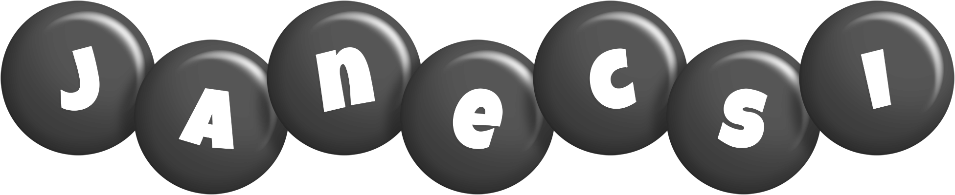 Janecsi candy-black logo