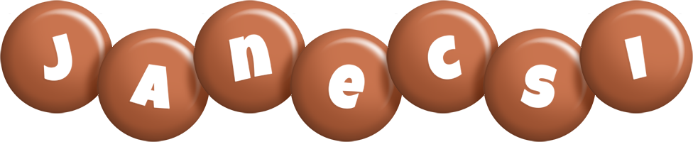 Janecsi candy-brown logo