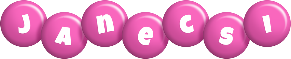 Janecsi candy-pink logo