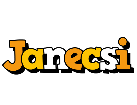 Janecsi cartoon logo