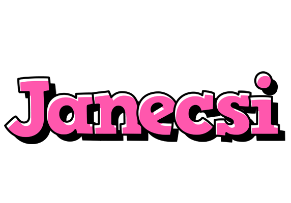 Janecsi girlish logo