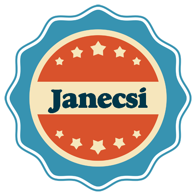 Janecsi labels logo