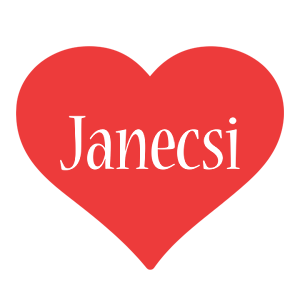 Janecsi love logo