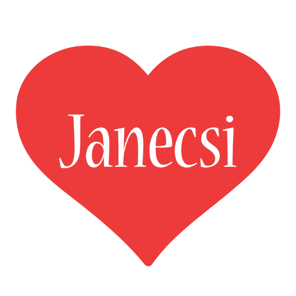 Janecsi love logo