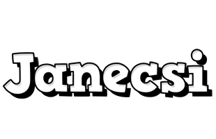 Janecsi snowing logo