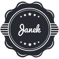 Janek badge logo