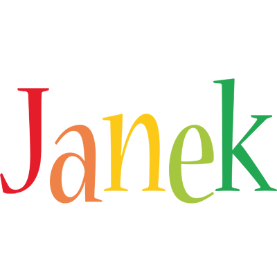 Janek birthday logo