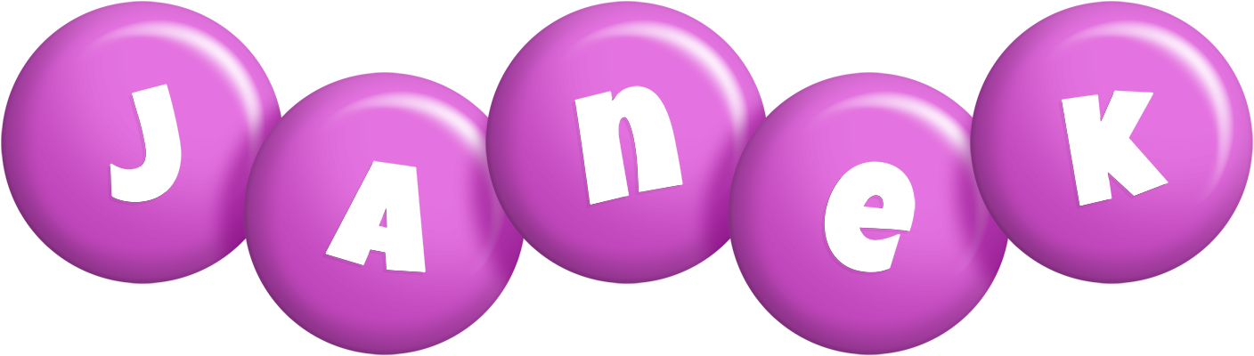 Janek candy-purple logo