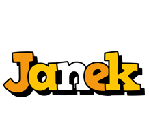 Janek cartoon logo