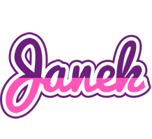 Janek cheerful logo