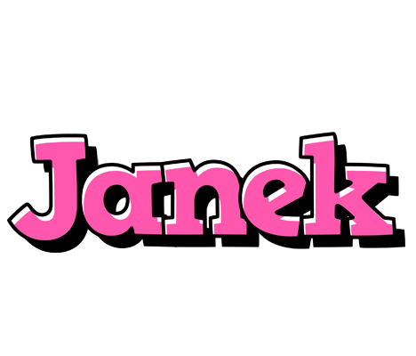 Janek girlish logo
