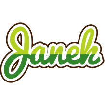Janek golfing logo
