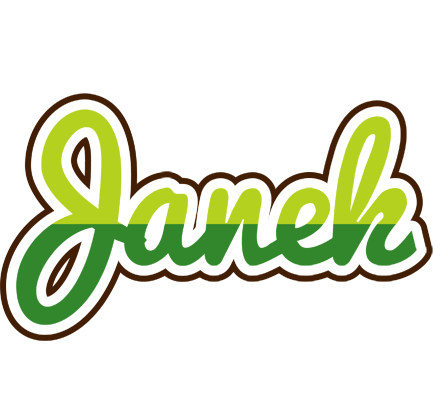Janek golfing logo