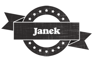 Janek grunge logo