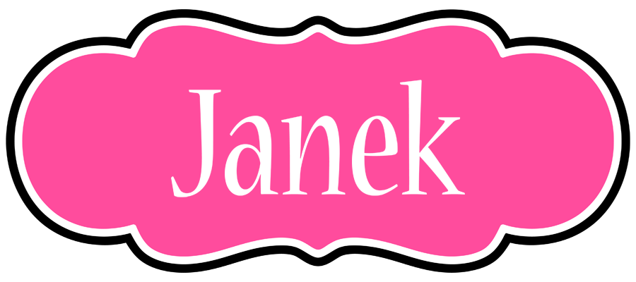Janek invitation logo