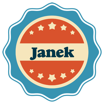 Janek labels logo