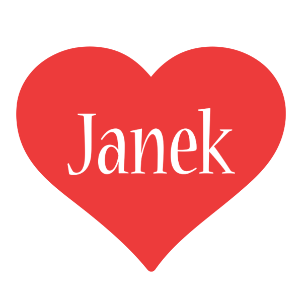 Janek love logo