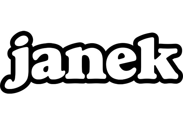 Janek panda logo