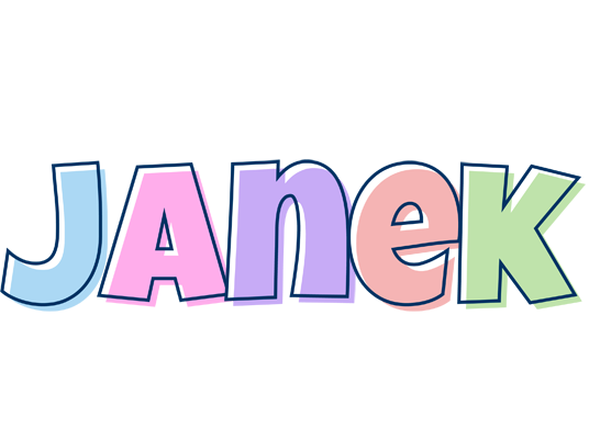 Janek pastel logo