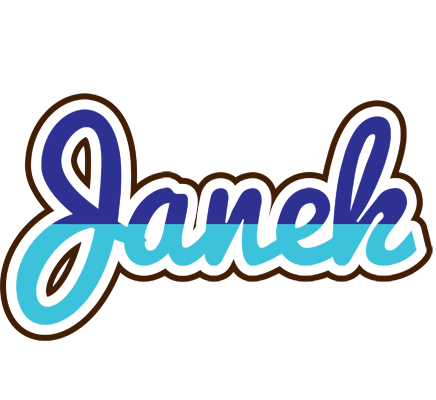 Janek raining logo