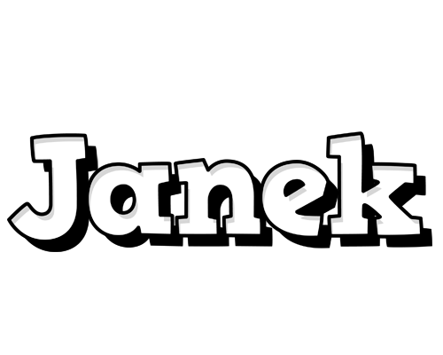 Janek snowing logo