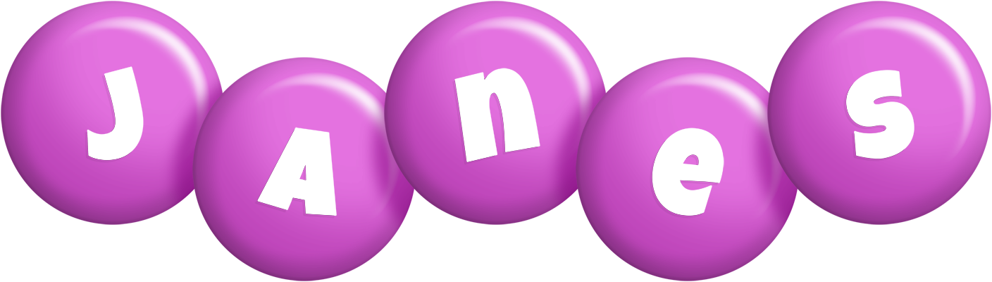 Janes candy-purple logo