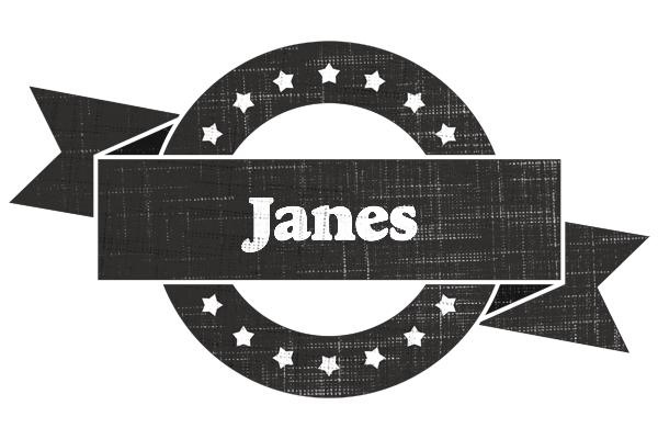 Janes grunge logo