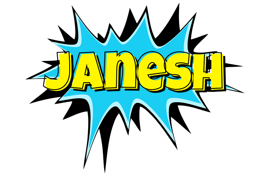 Janesh amazing logo