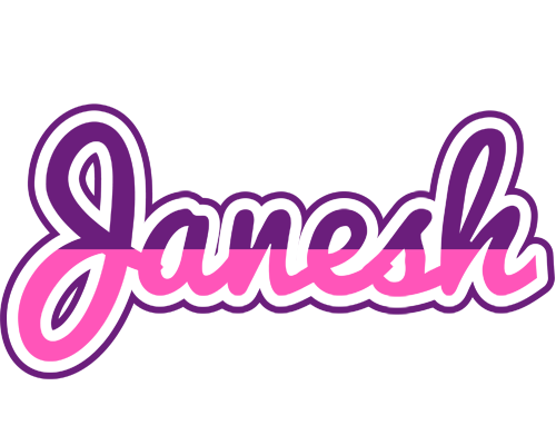 Janesh cheerful logo