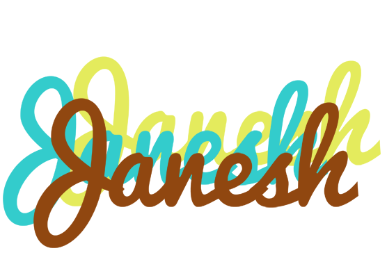 Janesh cupcake logo