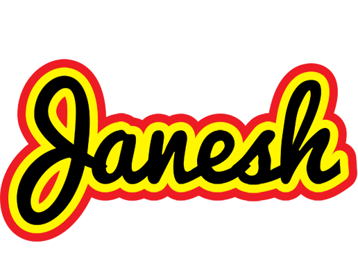Janesh flaming logo