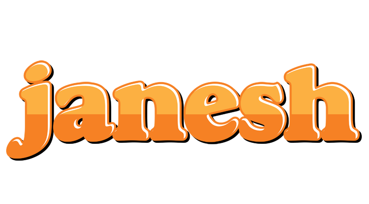 Janesh orange logo