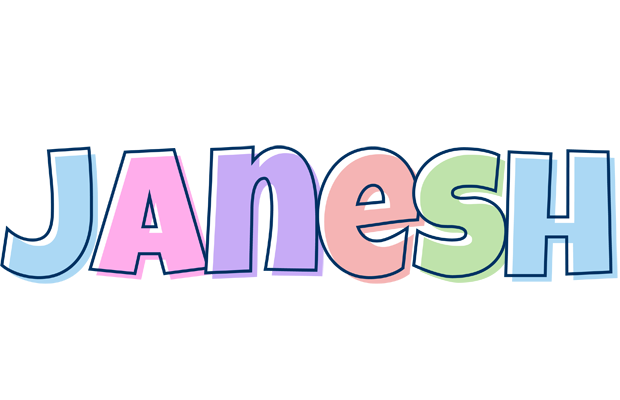 Janesh pastel logo