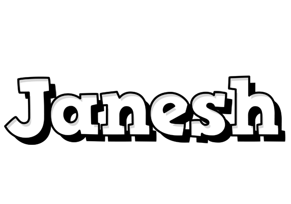 Janesh snowing logo