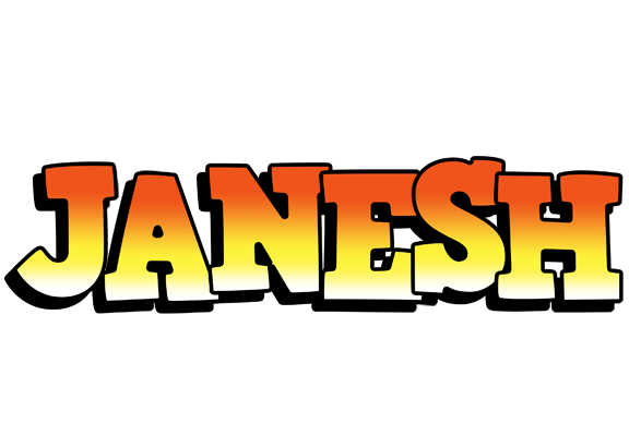 Janesh sunset logo