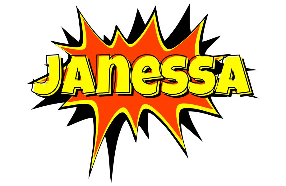 Janessa bazinga logo