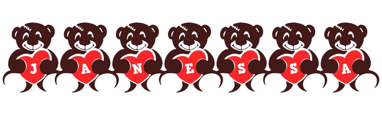 Janessa bear logo