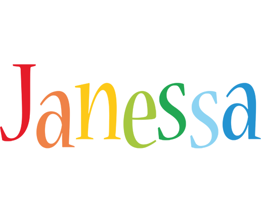 Janessa birthday logo