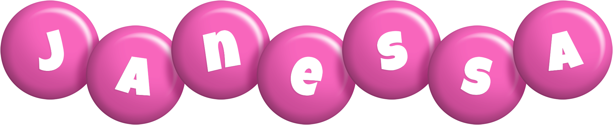 Janessa candy-pink logo
