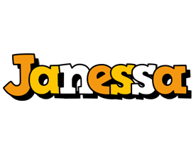 Janessa cartoon logo