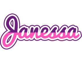 Janessa cheerful logo